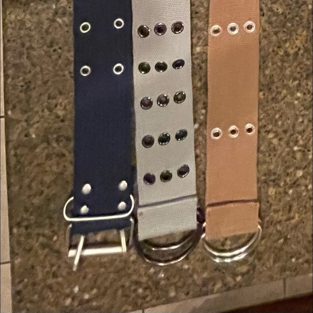 3 belts